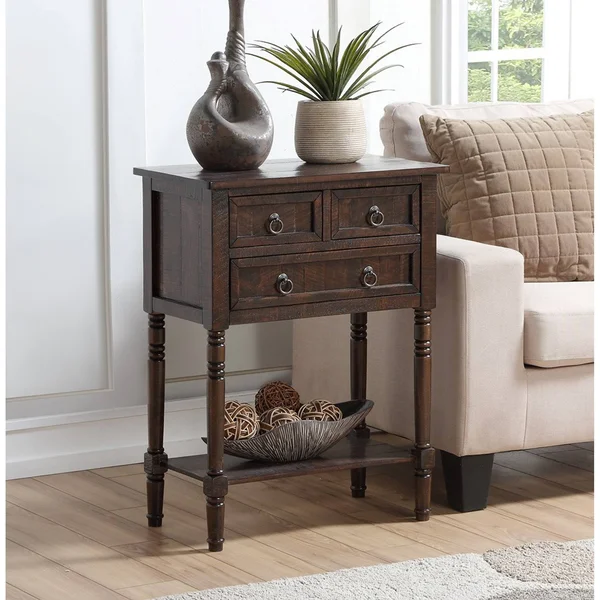 Kendra Hall Table Espresso - Breighton Home