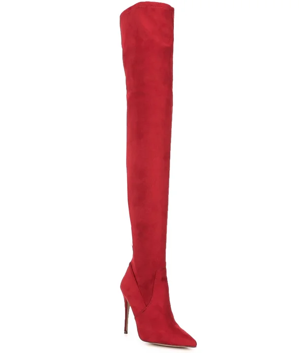 Steve Madden Dominique Women's Boots Red