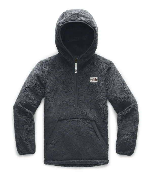 The North Face Boys& Campshire Hoodie - Xs - Asphalt Grey