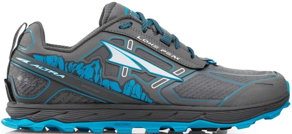 Altra - Men's Lone Peak 4 Low RSM 15, Gray/Blue