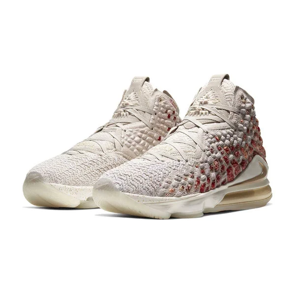 Nike Lebron 17 PRM Basketball Shoes - Men's, Desert Sand/Metallic Gold