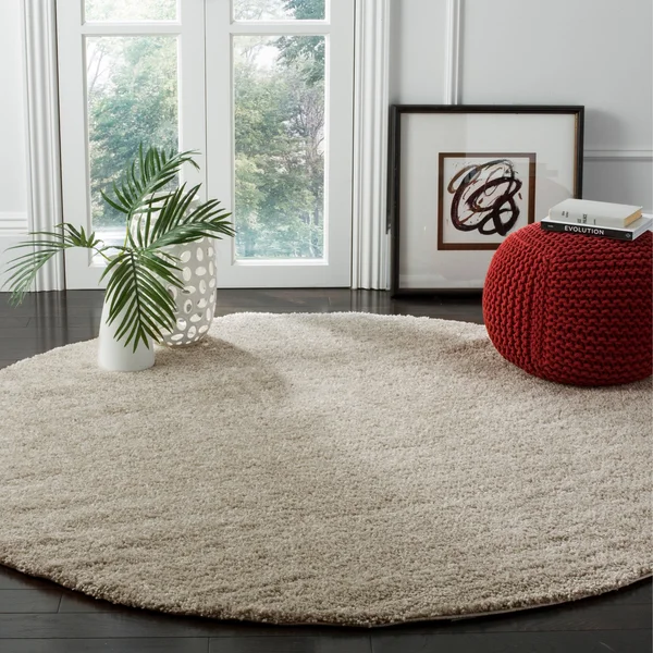 Safavieh Arizona Shag Taupe 9& x 12& Rug