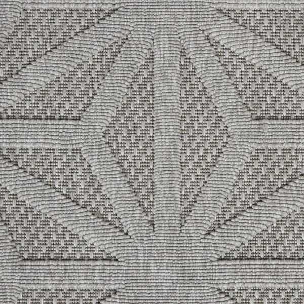 Nourison Palamos Bordered Light Grey 8& Round Area Rug - 7&10x22 x Round