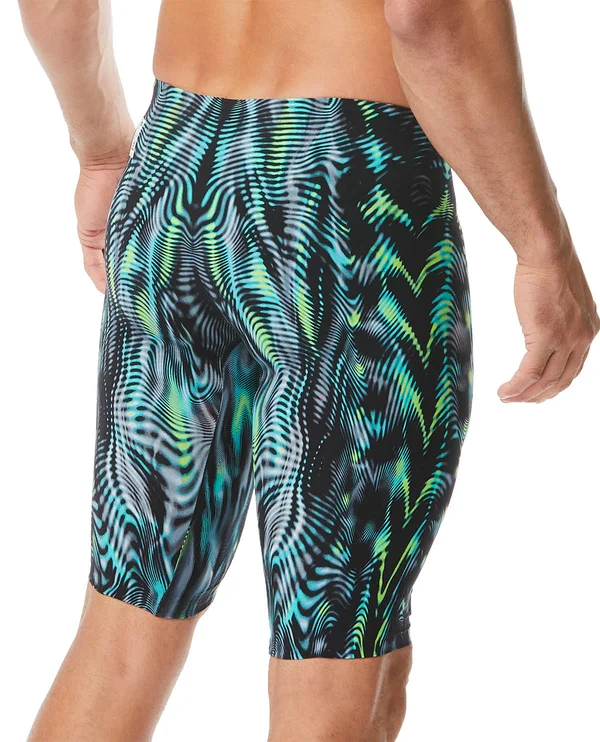 TYR Men's Venzo Genesis Jammer Swimsuit Green 27 VZNLW6A