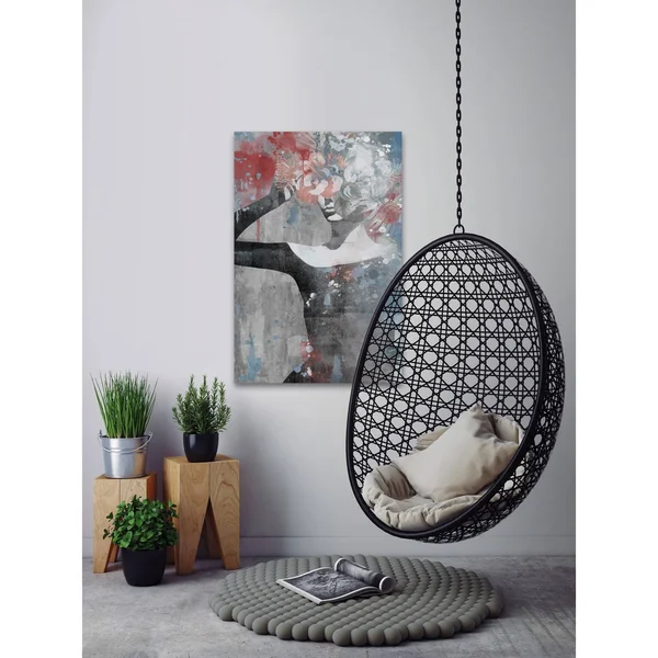 Marmont Hill Confused and Unknown Canvas Wall Art - Size: 45 inch x 30 inch