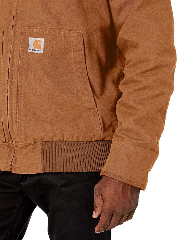 Carhartt Washed Duck Active Jac. CT104050 (Navy) S