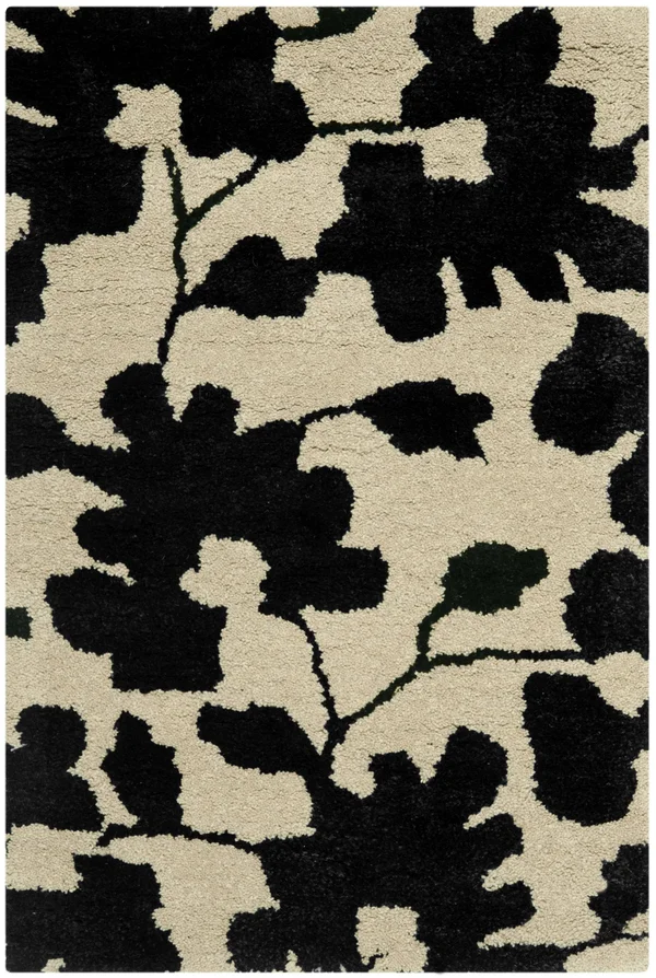 Safavieh Soho SOH419A Area Rug - Beige/Black, Size: 2 x 3 ft.