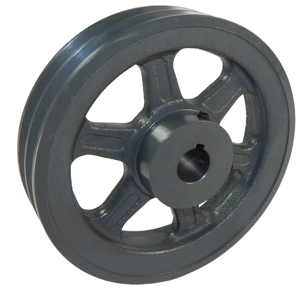 5.75x22 x 1-1/8x22 Double Groove AK Fixed Bore Pulley #2AK59X1-1/8