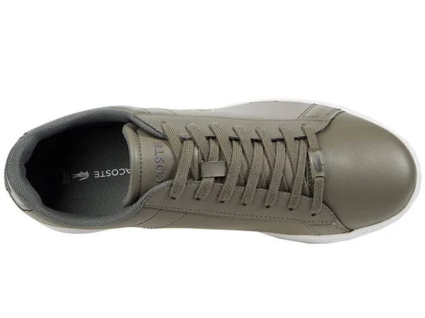 Lacoste Carnaby Evo 0121 2 SMA Men's Shoes Khaki/White : 9 M