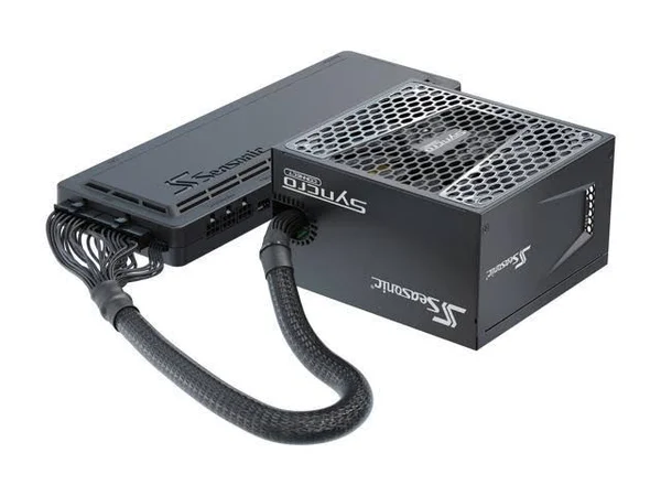 Seasonic Syncro DPC-850, 850W 80+ Platinum Power Supply, Connect Module Cable Management, SSR-850FB, Use Case Q704 with PSU Sync