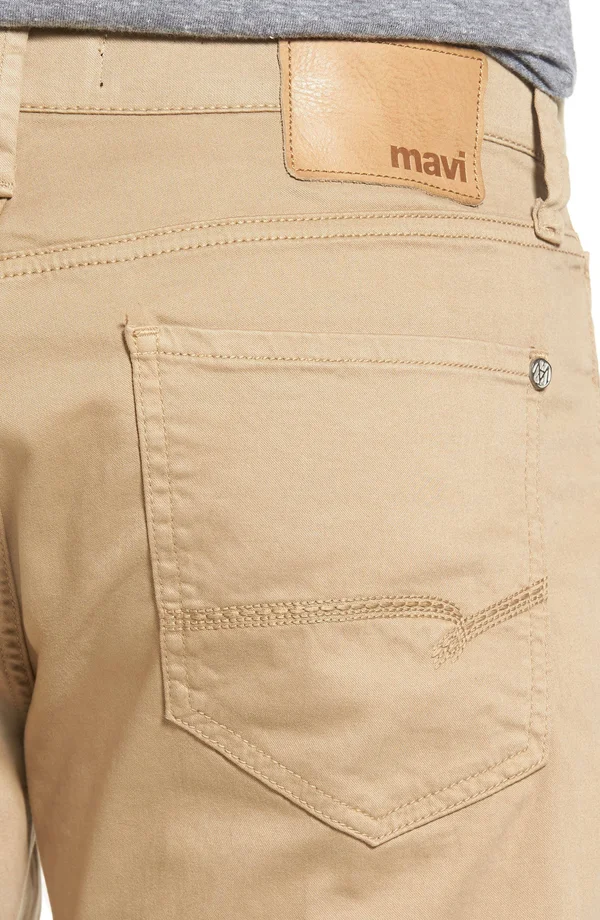 Mavi Men's Matt Relaxed Straight Pant - British Khaki - 40x30