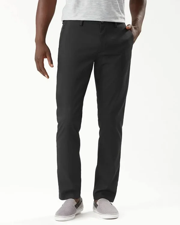 Tommy Bahama Men's IslandZone Performance Pants - Black - Size 28 x 30