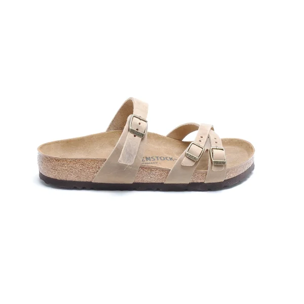 Birkenstock Women's Franca Sandal - Jade Oiled Leather N, 42