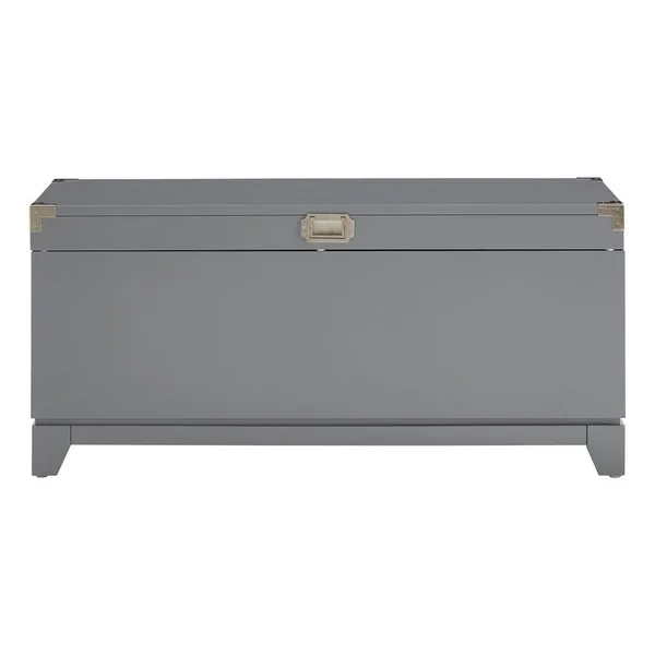 HomeSullivan Grey Storage Bench