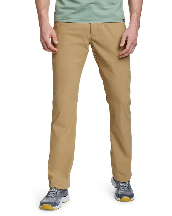 Eddie Bauer Men's Horizon Guide Five-Pocket Pants - Straight Fit - Brown - 40/34