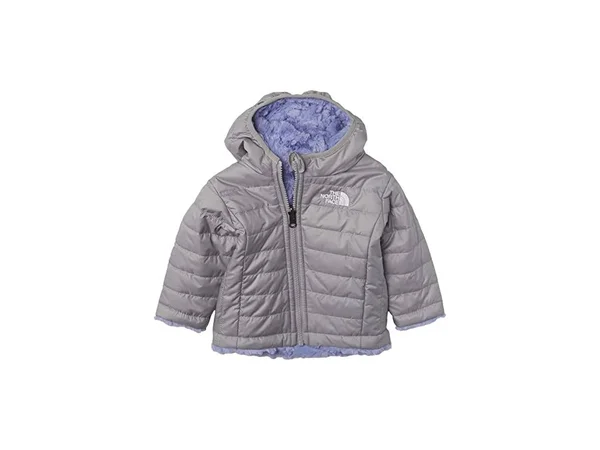The North Face Infant Reversible Mossbud Swirl Hoodie - Meld Grey/Sweet Lavender