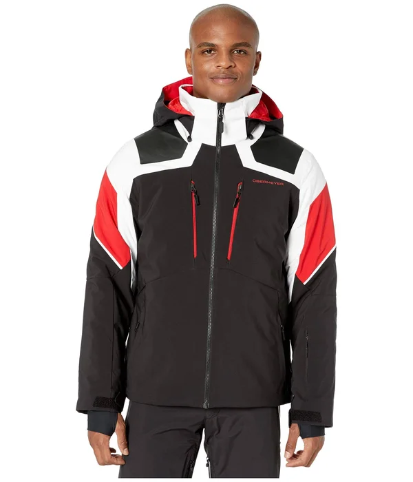 Obermeyer Men's Foundation Jacket White, 3XL