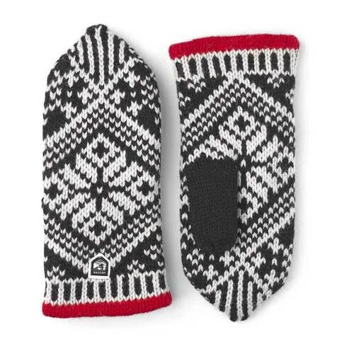 Hestra Nordic Wool Mitt - Women's-Blue/Off white-9