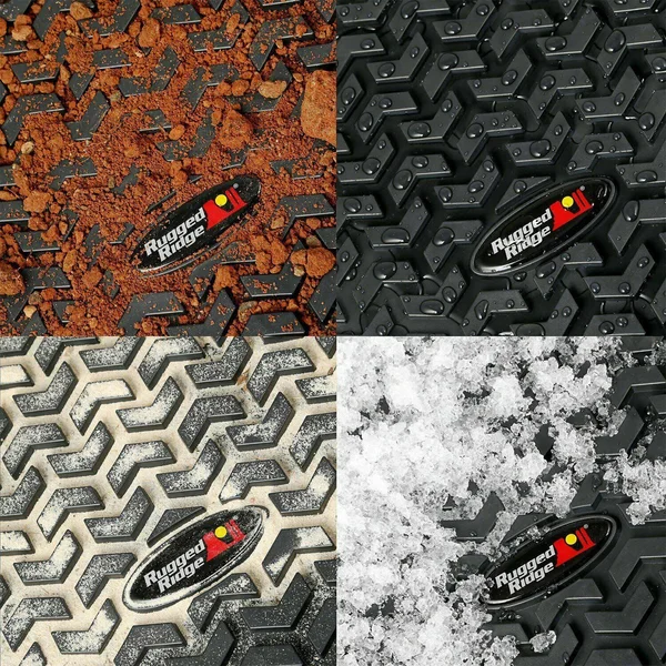 Rugged Ridge All Terrain Floor Liner - Front - 12920.01