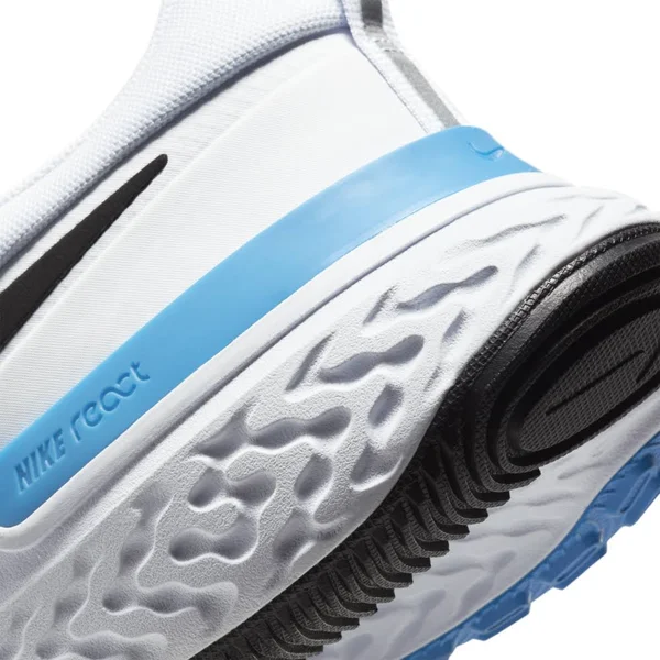 Nike Men's React Miler Running Shoes - 8.0 - White/Blue
