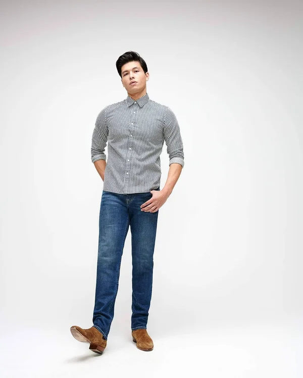 7 for All Mankind Men's 080 Slimmy - 29, New York Dark