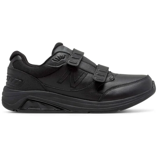 New Balance 928v3 Hook and Loop - Men's Walking Shoe - Black 8 4E