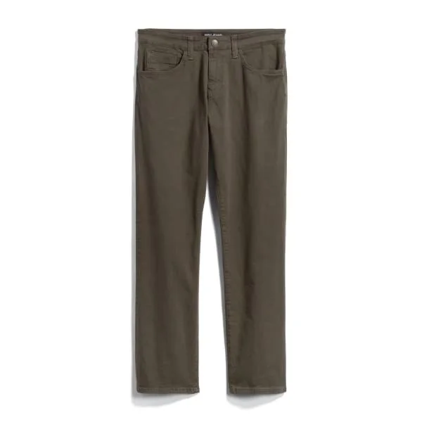 Mavi Men's Matt Relaxed Straight Leg in Green Bedford, Men's Jeans