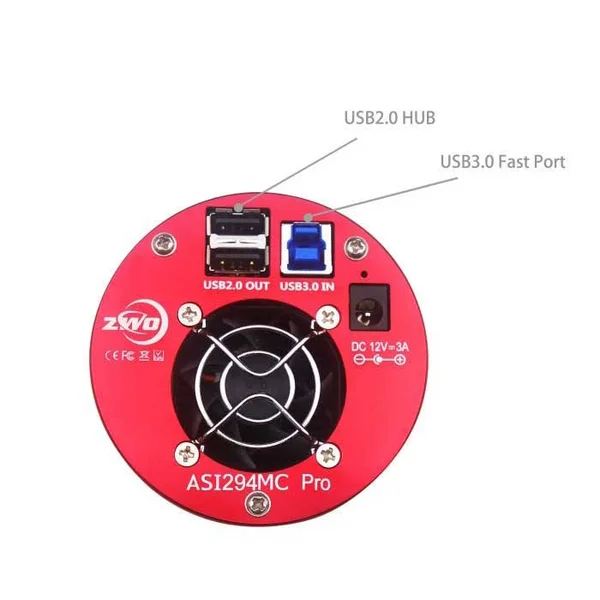 ZWO ASI294MC Pro Cooled Color CMOS Camera