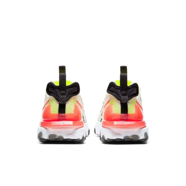 Nike - Women's React Vision (pale Ivory - Black, Volt, Laser Crimson)