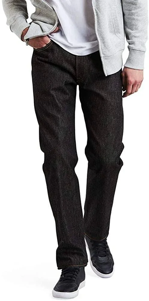 Levi&s 501 Original Shrink-to-Fit Men's Jeans - Black 35x36