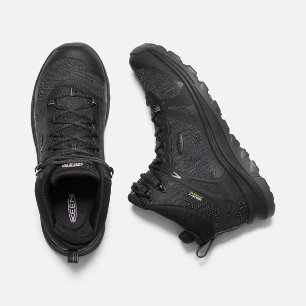 Keen Women's Terradora II Mid Waterproof Boot - 12 - Black - Magnet