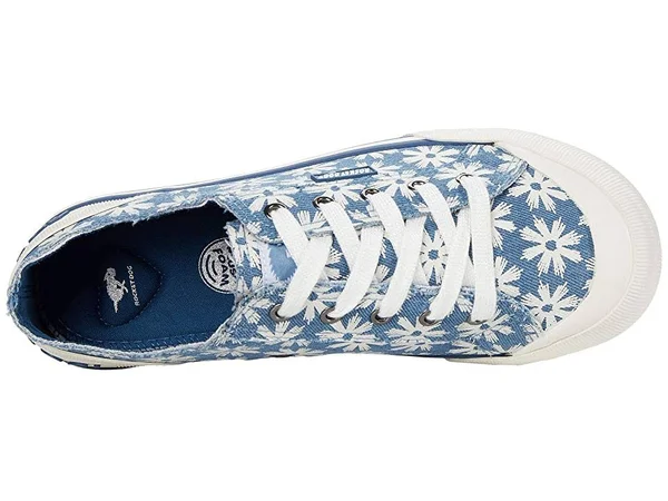 Rocket Dog Womens Jazzin Sneaker - Women's, Size: 6.5, Blue