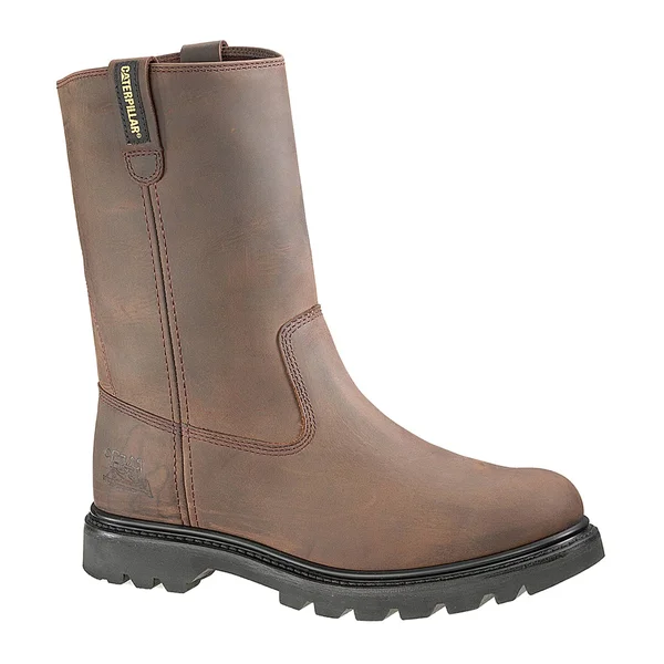 Caterpillar Revolver Steel Toe - Men's Work Boot - Brown