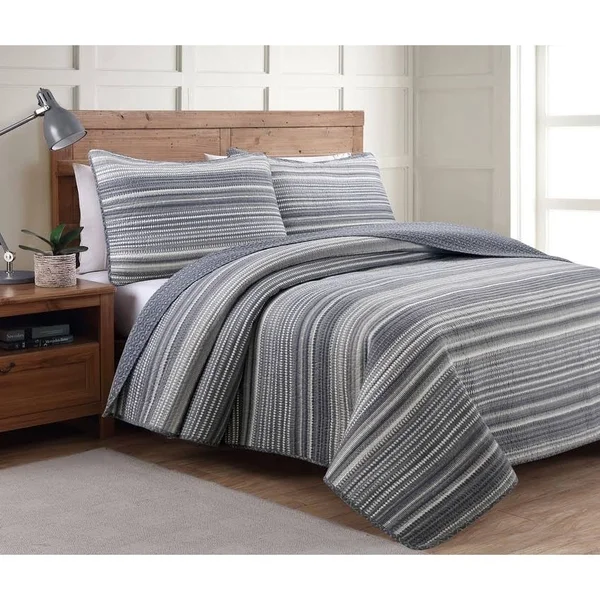 Estate Taj Quilt Set - Berry - Twin