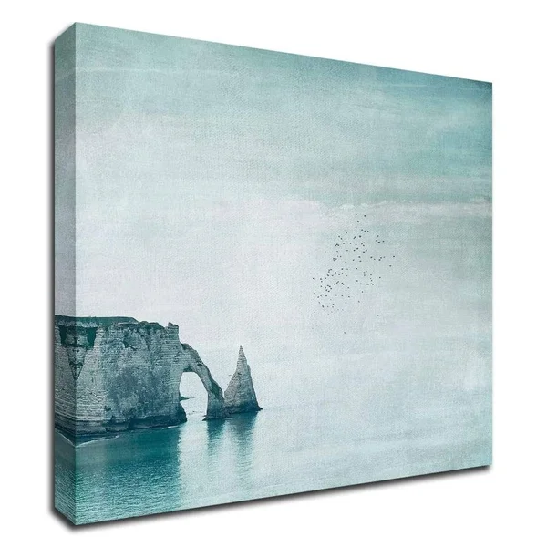 16x22 x 16x22 Porte daval and Aiguille - Normandy Print on Canvas