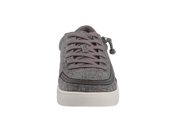 Billy Footwear Classic Lace Low Chambray Women's Shoes Charcoal Jersey : 6.5 M