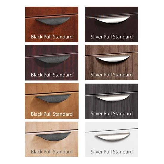 Office Source Pl114cg 30 in. Coastal Gray Lateral File Combo - Size: 29.5
