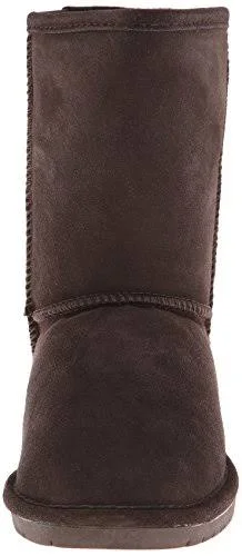 Bearpaw Emma Short Boot - Women's Chocolate - 10.0