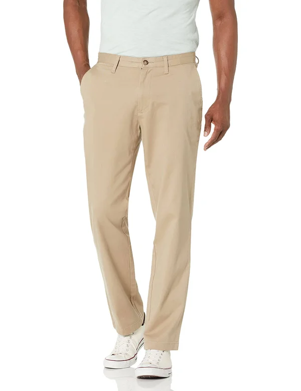 Nautica Men's Classic Fit Performance Deck Pant True Khaki - 42x34