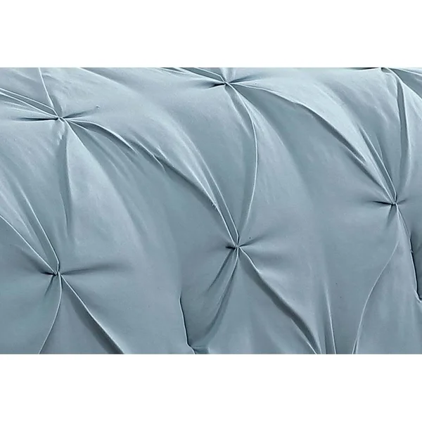 Avondale Manor Ella Pinch Pleat Comforter Set - Blue, Twin