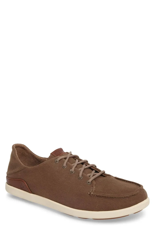 Olukai Men's Manoa - Mustang, Toffee - 8.5
