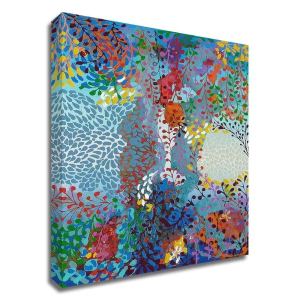 32x22 x 24x22 Vrenis Stories by Sofie Siegmann Print on Canvas