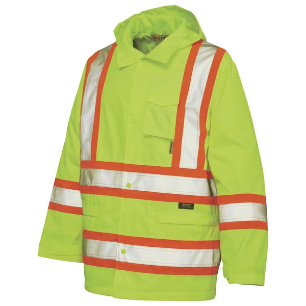 Work King HiVis Rain Jacket - XL