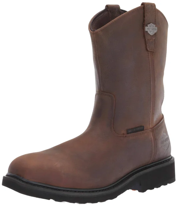 Harley-Davidson Men's Altman Composite Toe Brown Leather Boots D93564