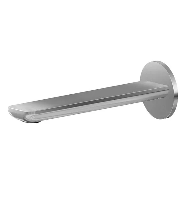 Graff G-6365-UB Sento 7x22 Contemporary Wall Mount Tub Spout in Unfinished Brass