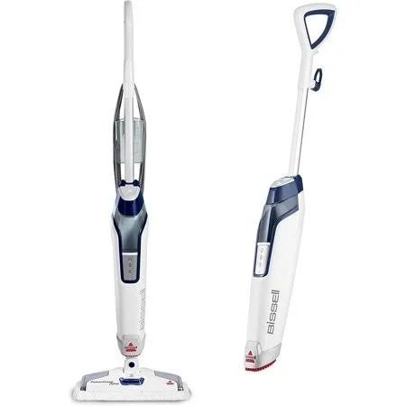 Bissell Steam Mop - Steamer, Tile, Hard Wood Floor Cleaner, 1806, Sapphire Powerfresh Deluxe
