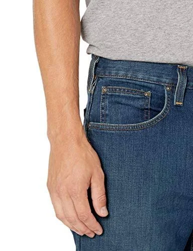 Carhartt Men's Rugged Flex Relaxed Fit Straight Leg Knit Lined Jean