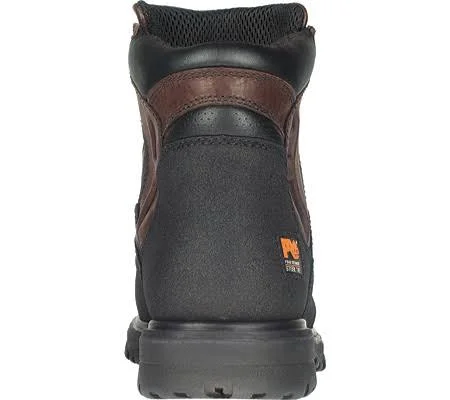 Timberland Pro Powerwelt Waterproof 6in Steel Toe Brown