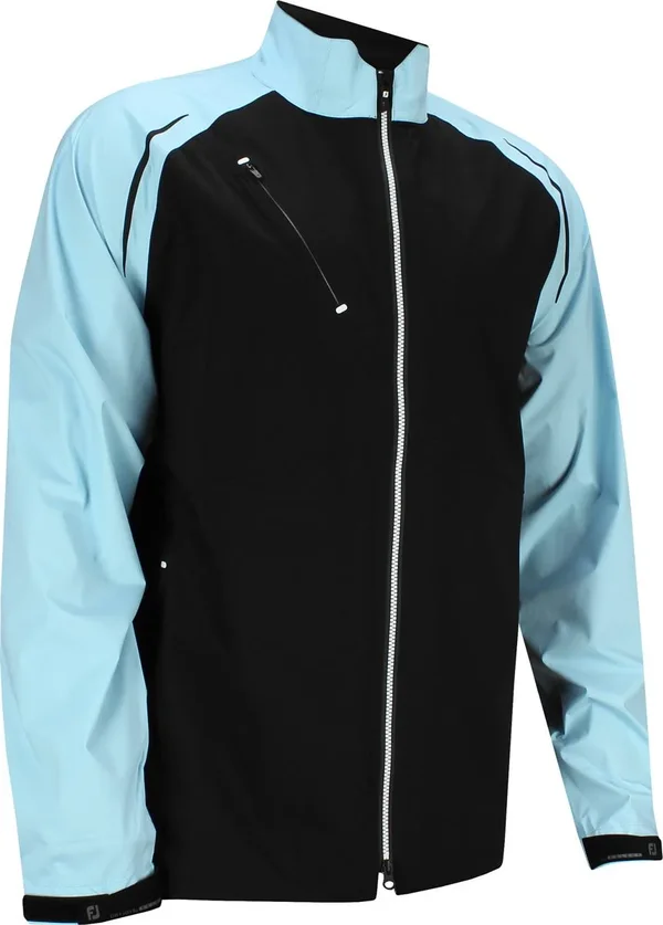 FootJoy DryJoys Select LS Rain Jacket - Light Blue/Black - Size: S