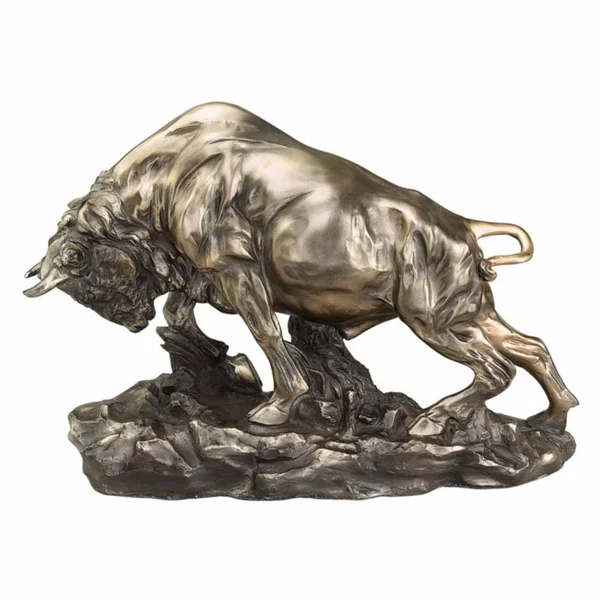 Design Toscano Charge of The Buffalo Sculpture